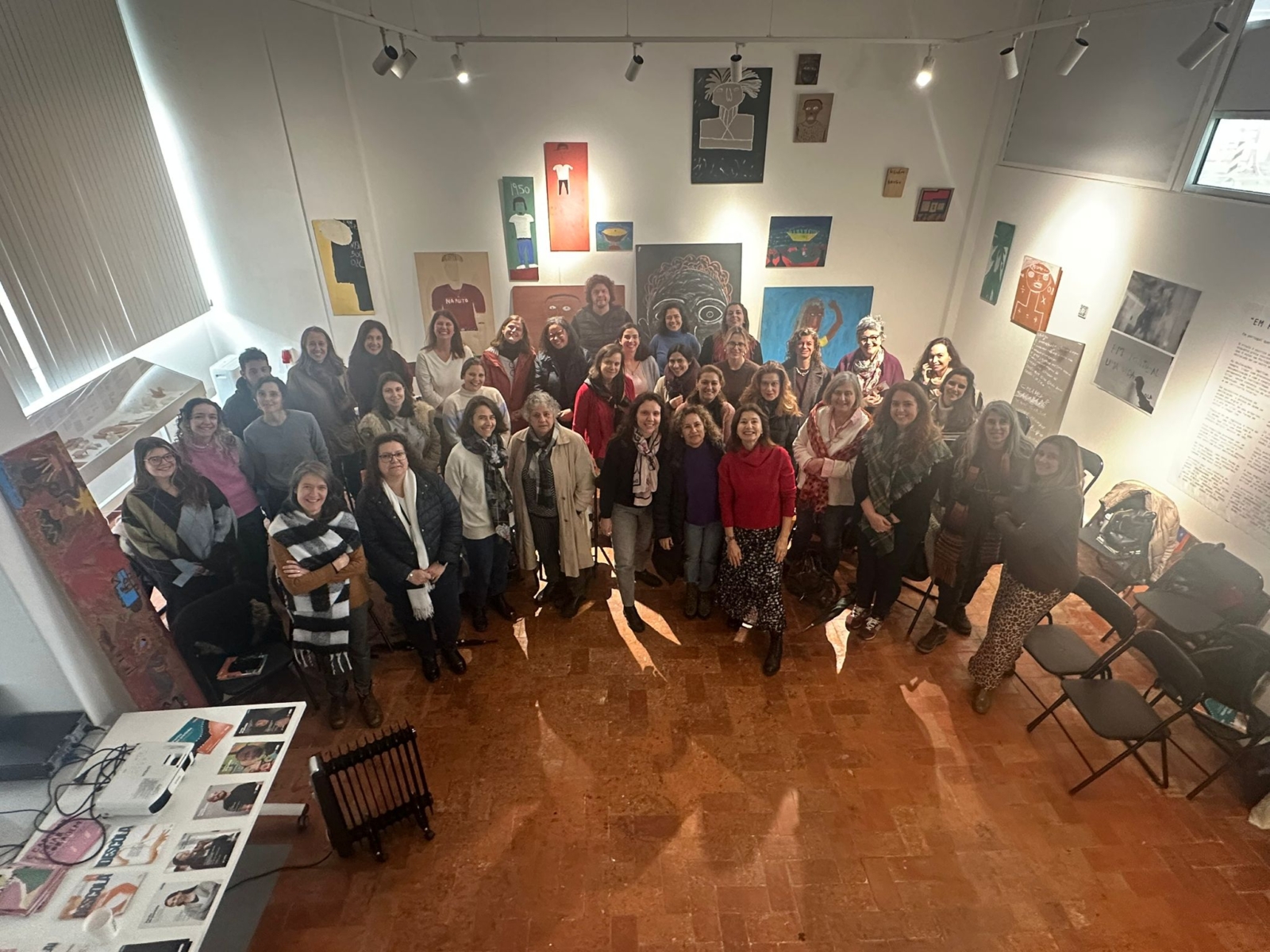 Fotografia conjunta dos mediadores da Rede DESCOLA